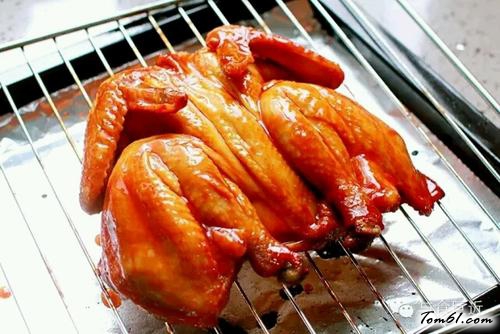 【蜜汁烤全鸡】