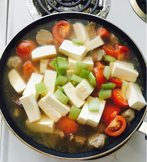 【番茄豆腐牛肉】