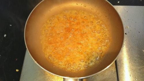 【橙汁玉豆腐】