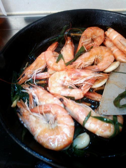 【爆炒青虾】