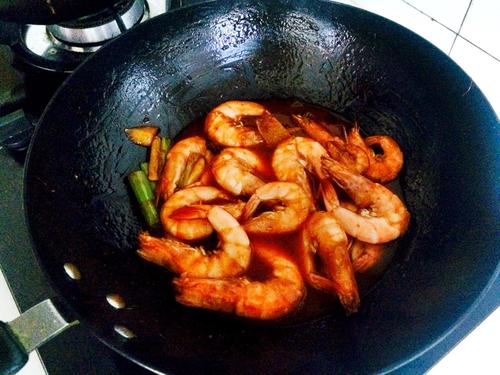 【油焖大虾。】