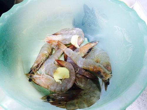 【茄汁黄金虾】