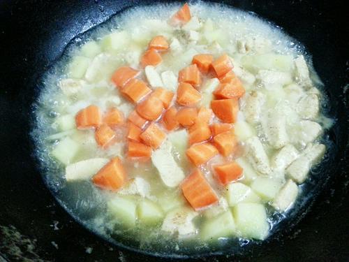 【咖喱土豆鸡块】