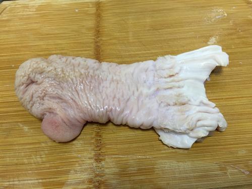 【蒜苗炒龙胆石斑鱼肚】