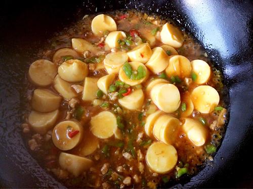 【香辣蚝油日本豆腐】