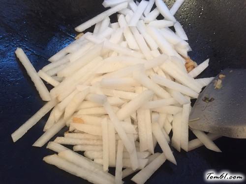 【海鲜萝卜条】