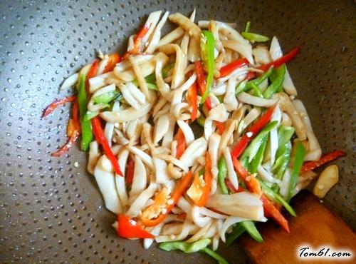 【双椒杏鲍菇】