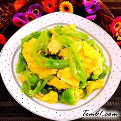 尖椒炒鸡蛋的做法