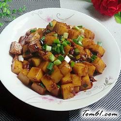 红烧米豆腐的做法