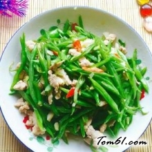 清炒刀豆的做法