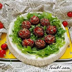 蒜蓉孜然烤香菇的做法