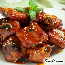 糖醋炸排骨的做法