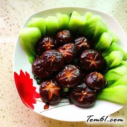 香菇油菜的做法2