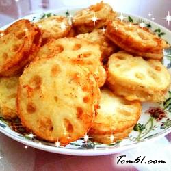 脆皮炸藕盒的做法