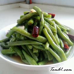 炝炒四季豆的做法
