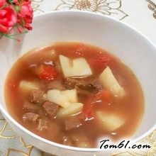 土豆牛腩煲的做法