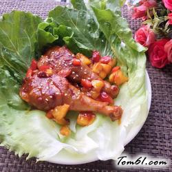 香煎鸡腿肉的做法