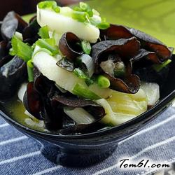 山药炒木耳的做法