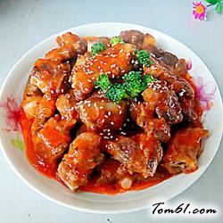 茄汁排骨的做法