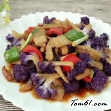 花菜煸肉的做法