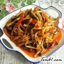 杏鲍鱼香肉丝的做法