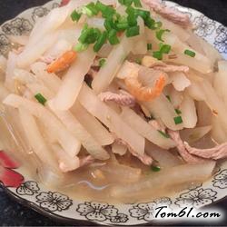 海鲜萝卜条的做法