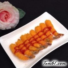 黄金炸虾的做法