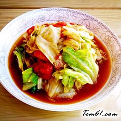 大头菜炒西红柿的做法