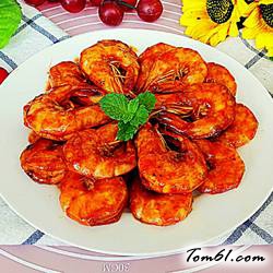 番茄大虾的做法