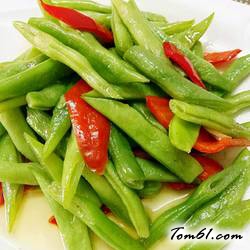 清炒四季豆的做法