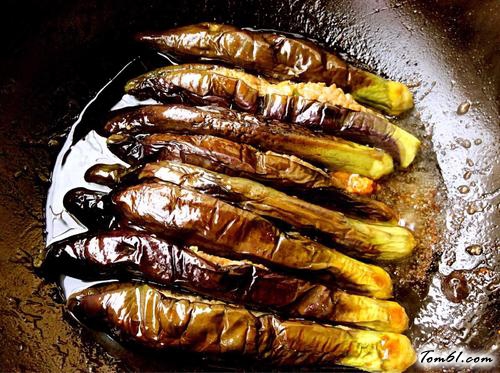 【蒜香烧茄盒】