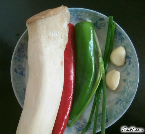 【双椒杏鲍菇】