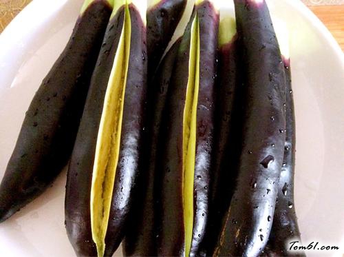 【蒜香烧茄盒】