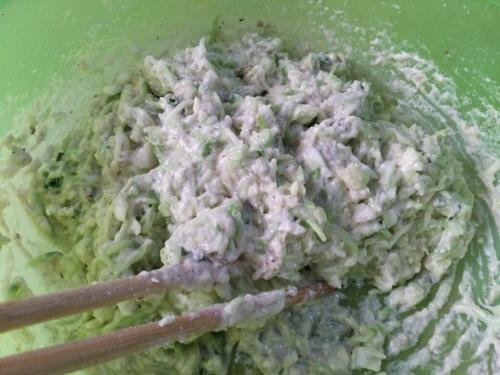 【炸丝瓜丸子】