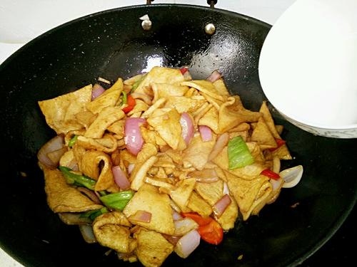 【蚝油千叶豆腐】