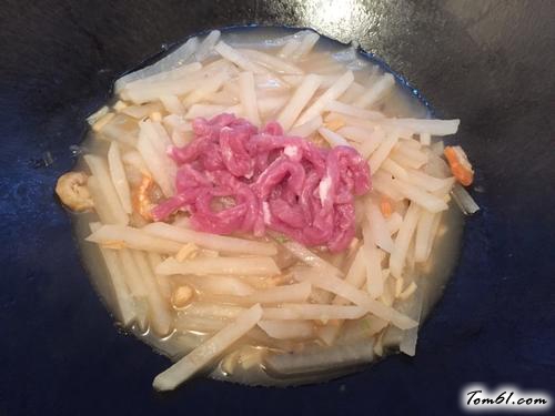 【海鲜萝卜条】