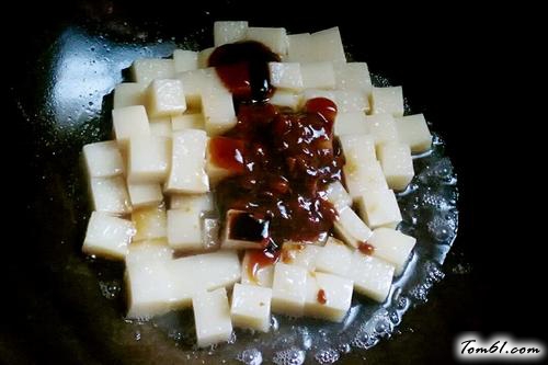 【红烧米豆腐】