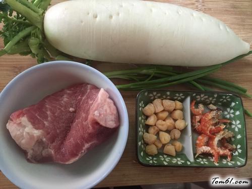 【海鲜萝卜条】