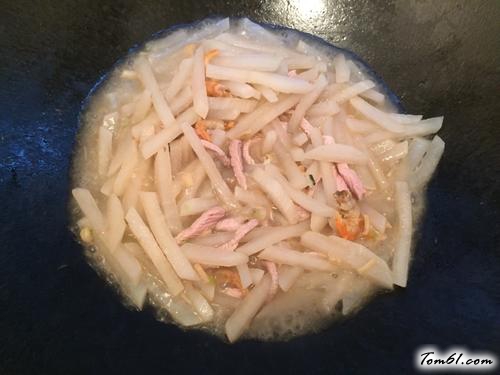 【海鲜萝卜条】