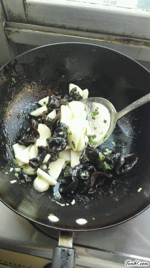 【山药炒木耳】