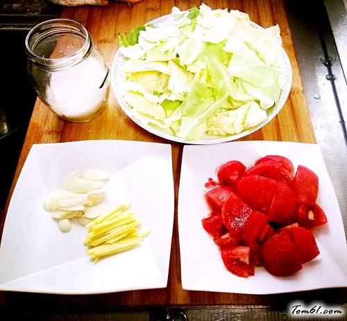 【大头菜炒西红柿】