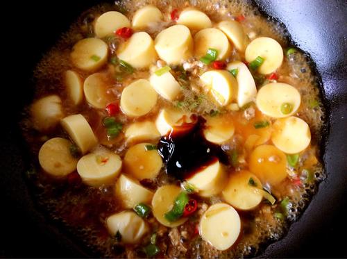 【香辣蚝油日本豆腐】
