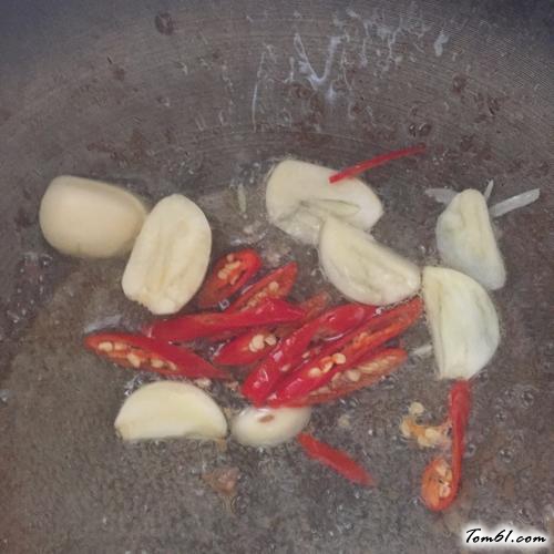 【茭白炒牛肉】