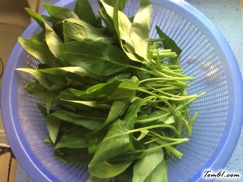 【蒜香空心菜】