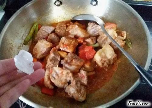 【西红柿炖牛腩】