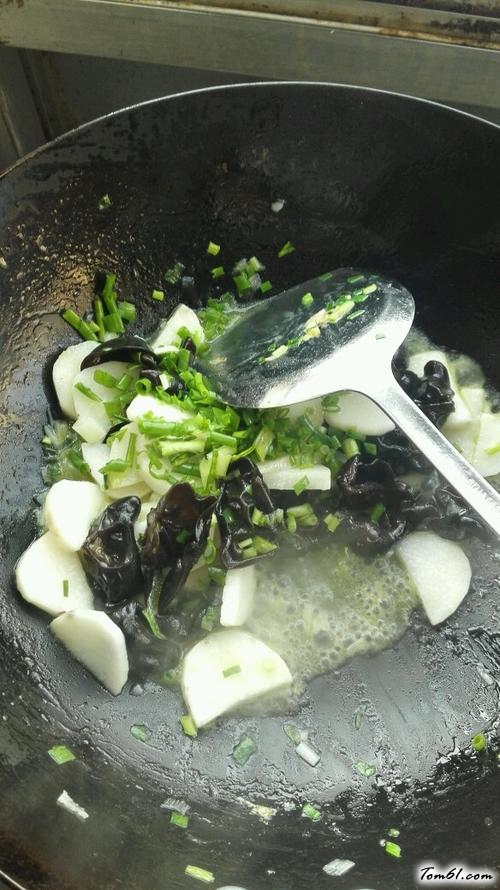 【山药炒木耳】