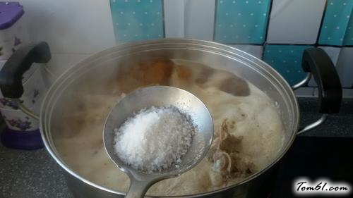 【羊蝎子火锅】