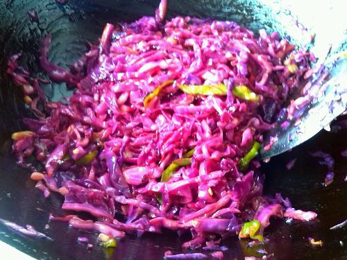 【素炒紫甘蓝】