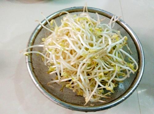 【绿豆芽炒茄条】