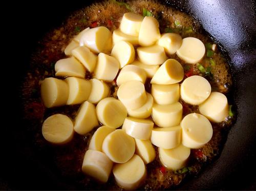 【香辣蚝油日本豆腐】